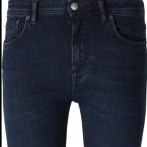 ACNE STUDIOS DARK BLUE JEANS
